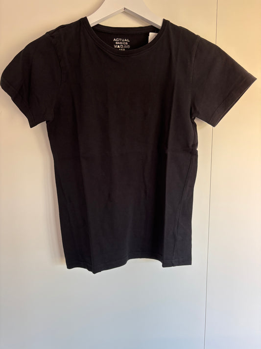Zwarte basic T-shirt