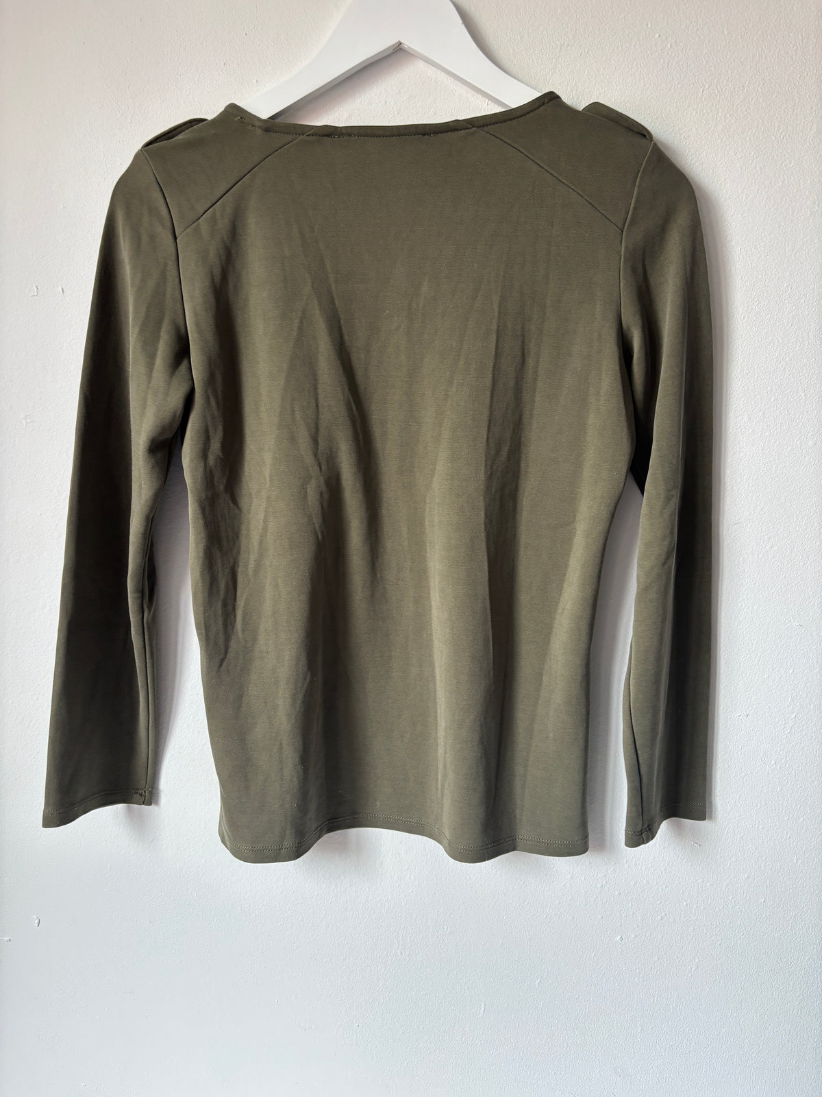 Khaki longsleeve | WE | XS