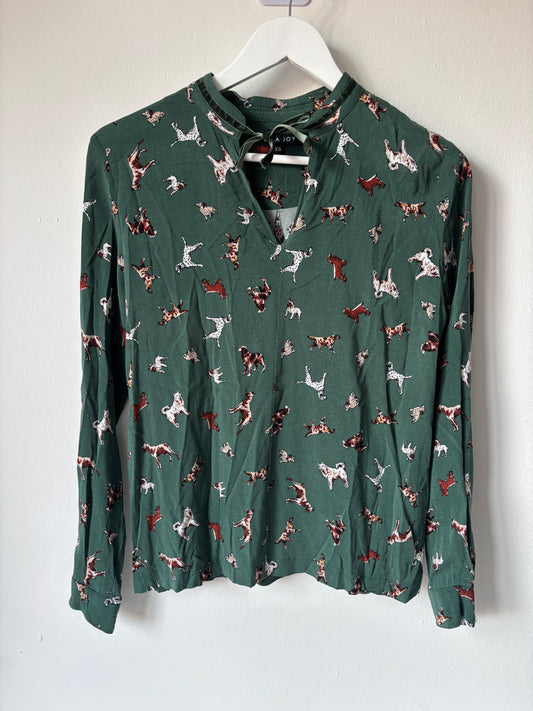 Donkergroene blouse | Vila Joy | XS