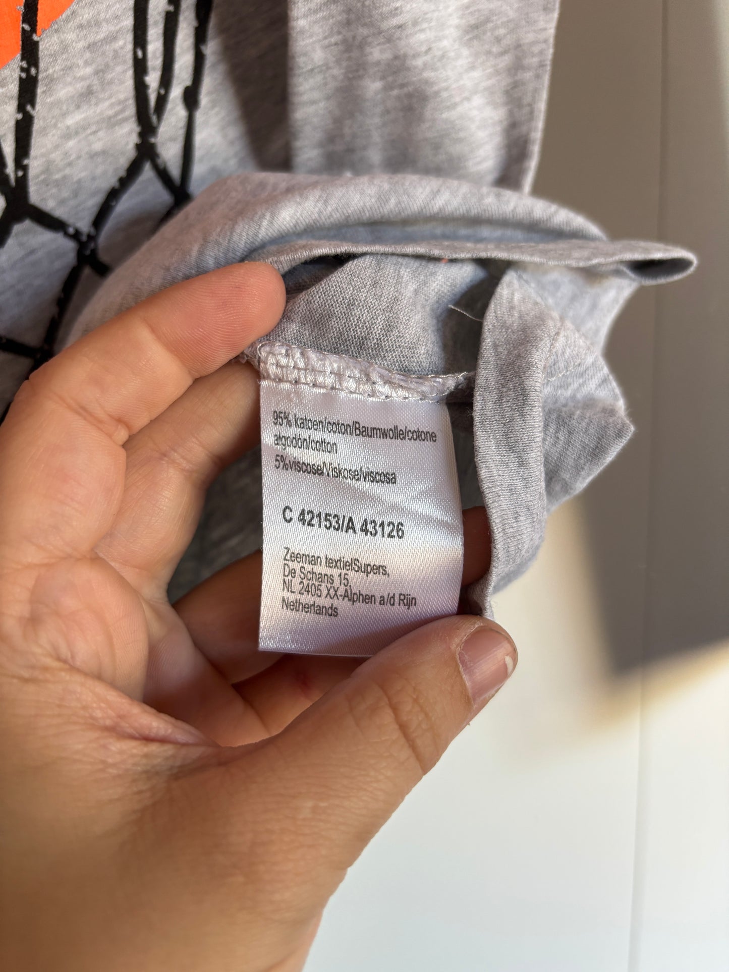 Grijze longsleeve "I got skills"