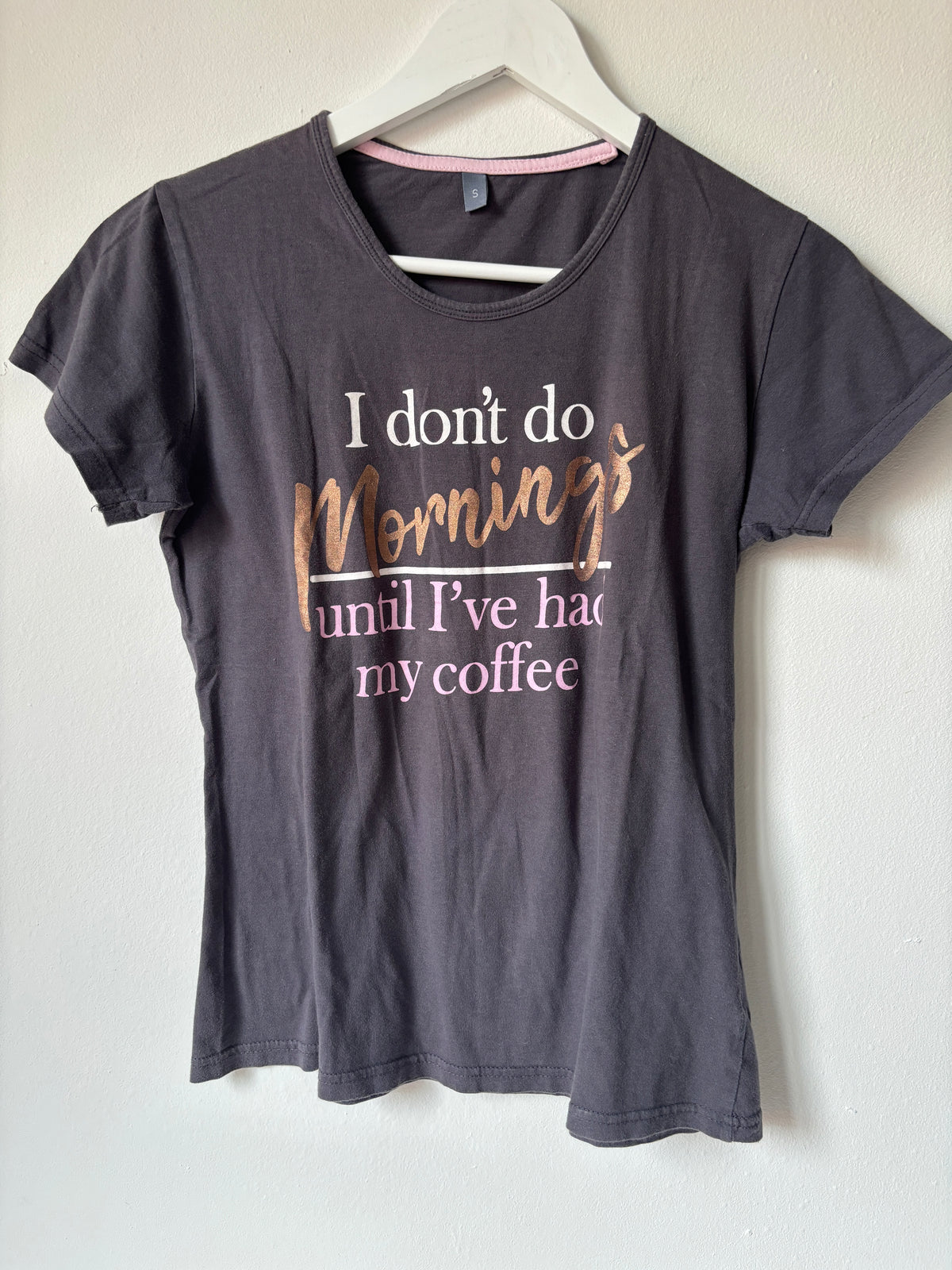 Donkergrijze T-shirt | Zeeman | S