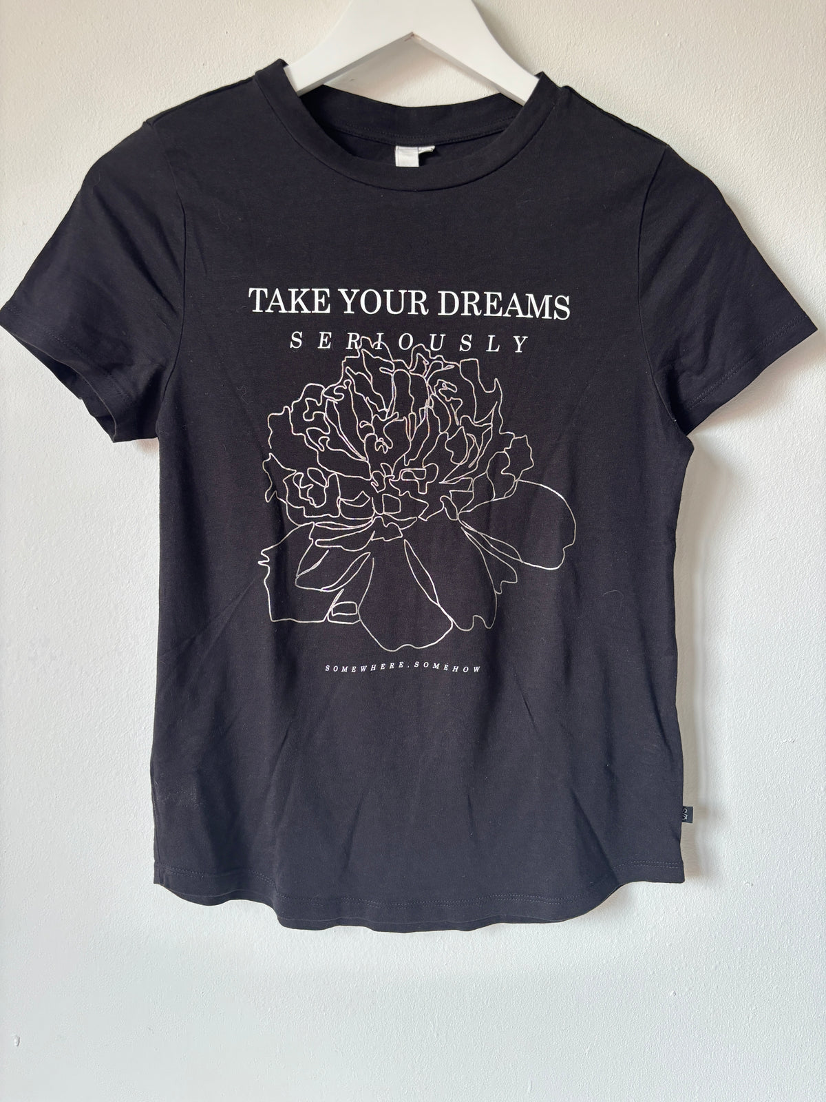 Zwarte T-shirt | Q/S by s. Oliver | S