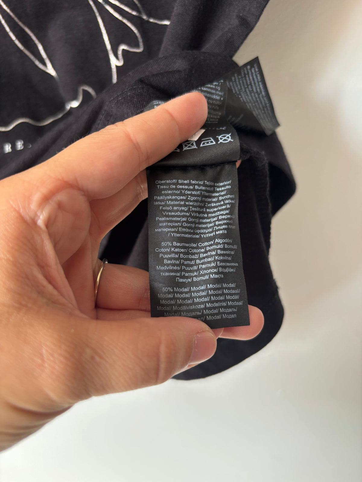 Zwarte T-shirt | Q/S by s. Oliver | S