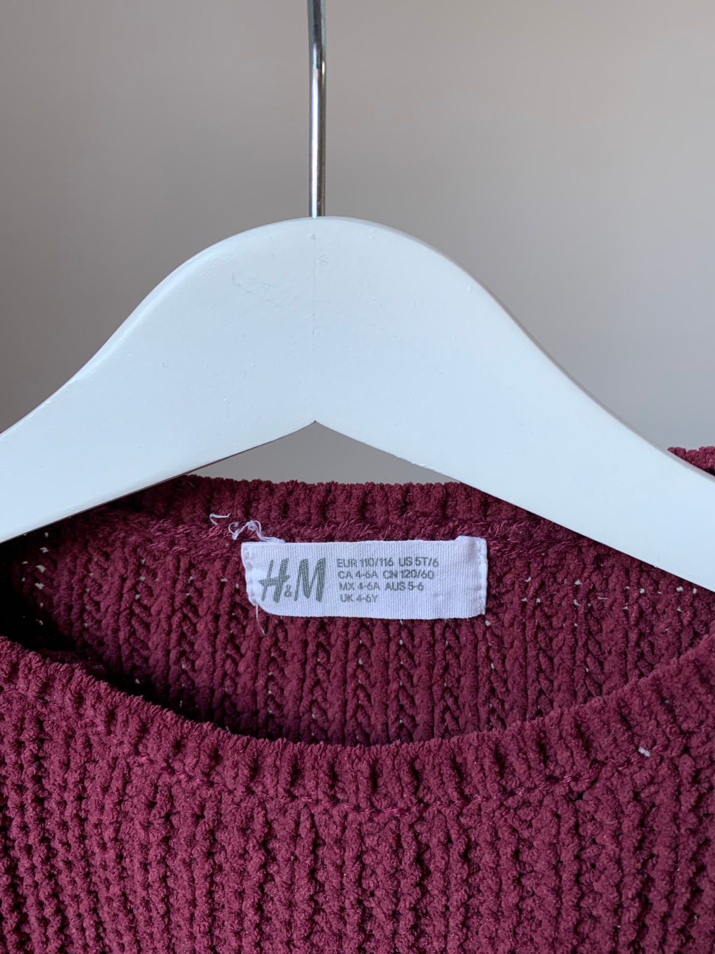 H&M trui 110/116 - nieuwstaat 💸