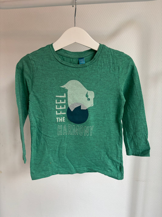 Groene longsleeve