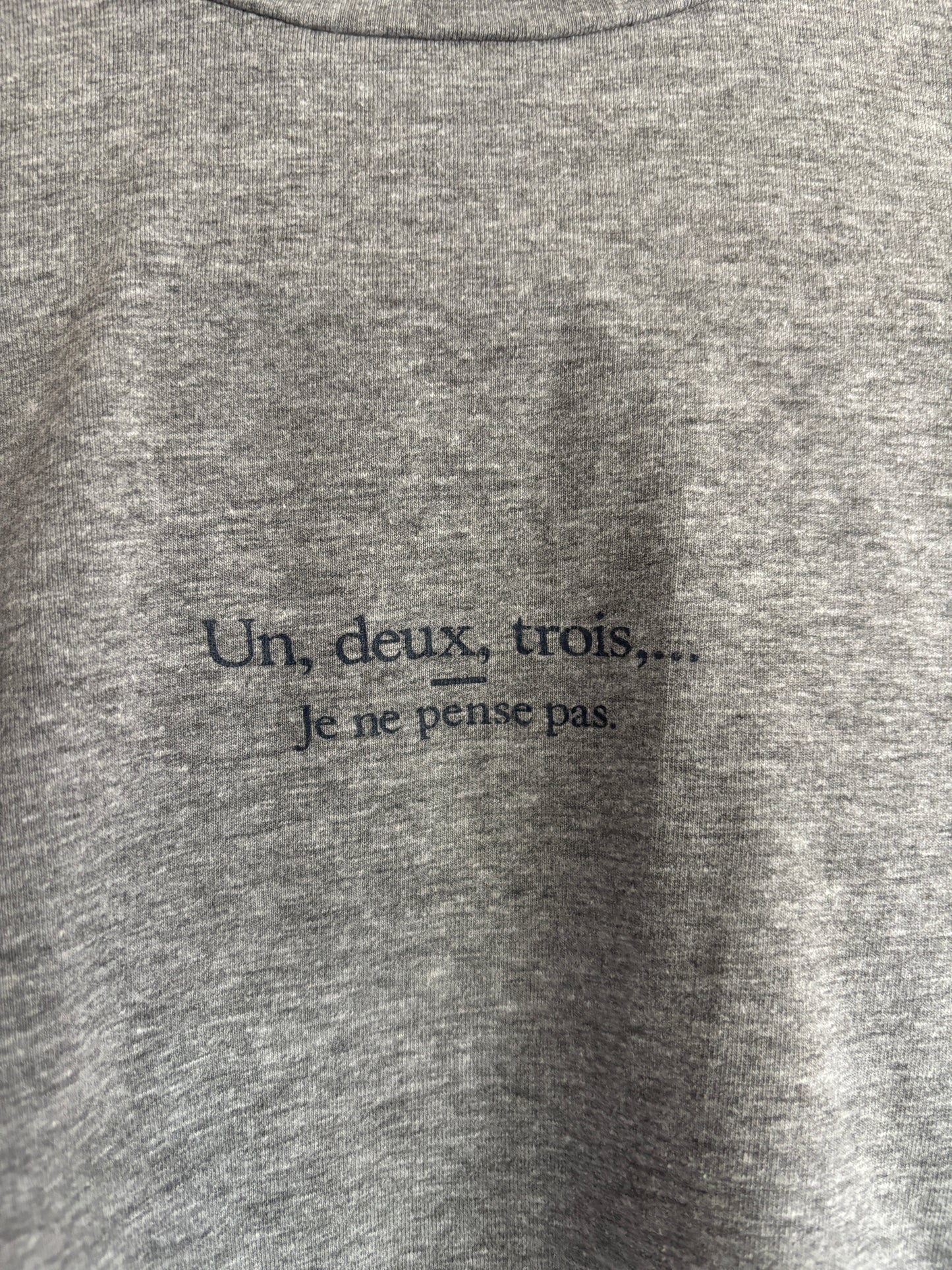 Grijze longsleeve met rolkraag