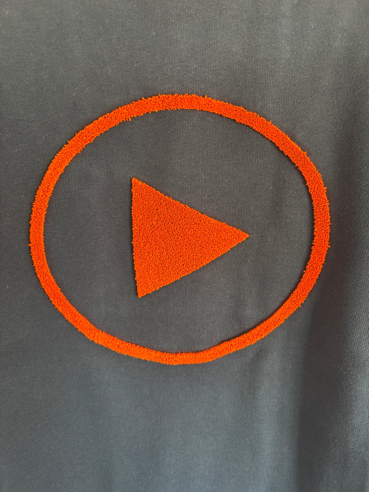 Marineblauwe sweater