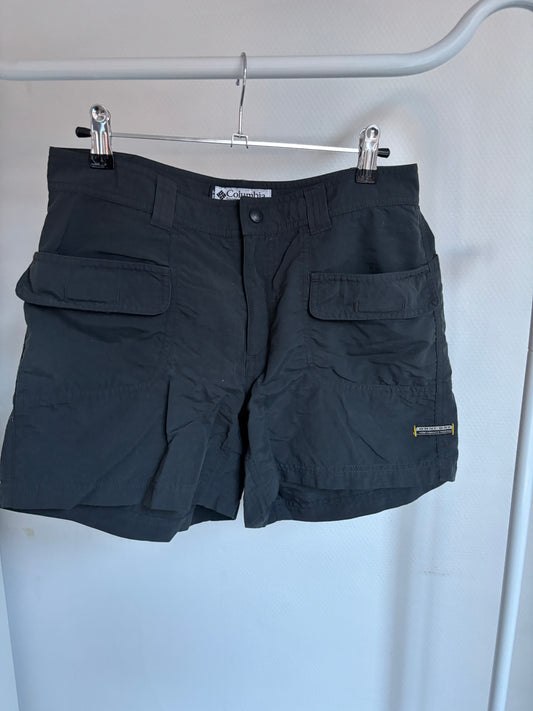 Donkergrijze short