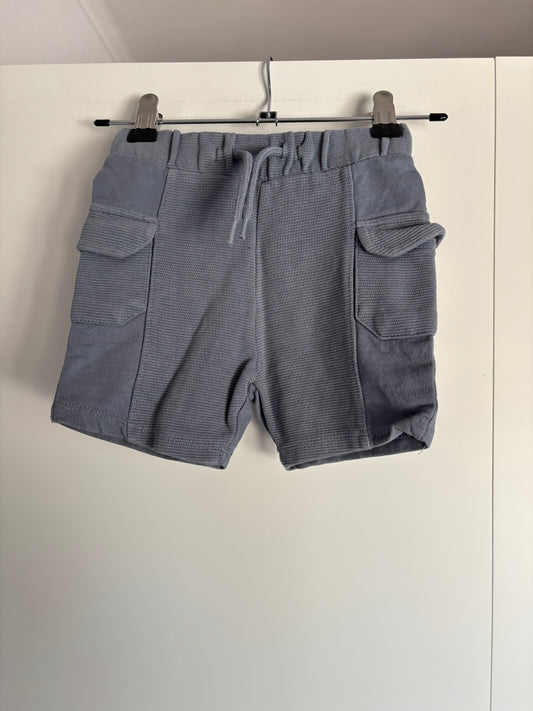 Blauwgrijze short