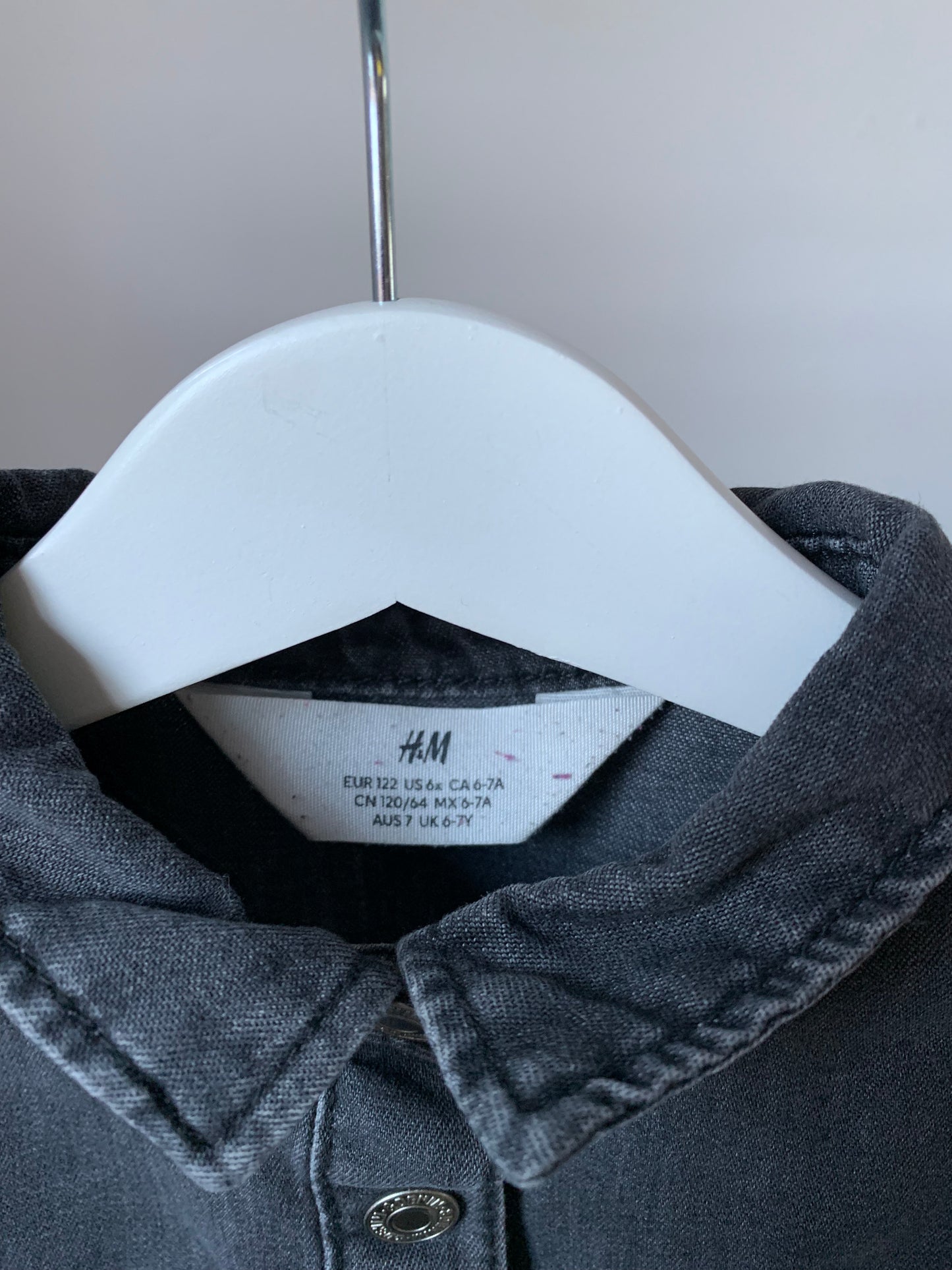 H&M jurk 122 - zeer goede staat 💸