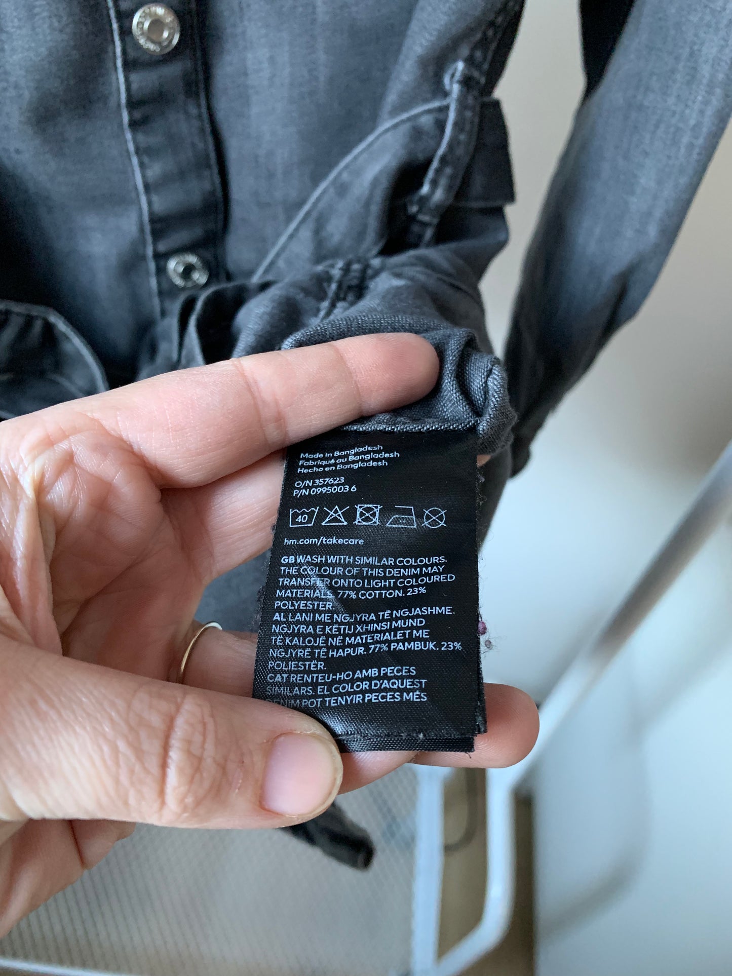 H&M jurk 122 - zeer goede staat 💸