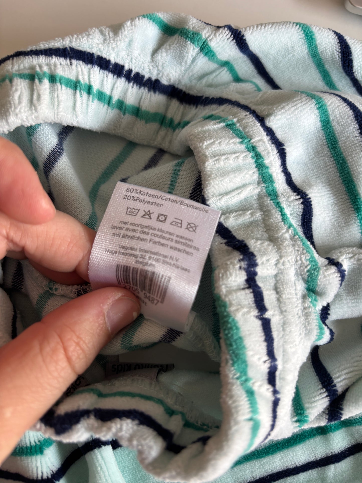 Bundel gestreepte shortjes (2)