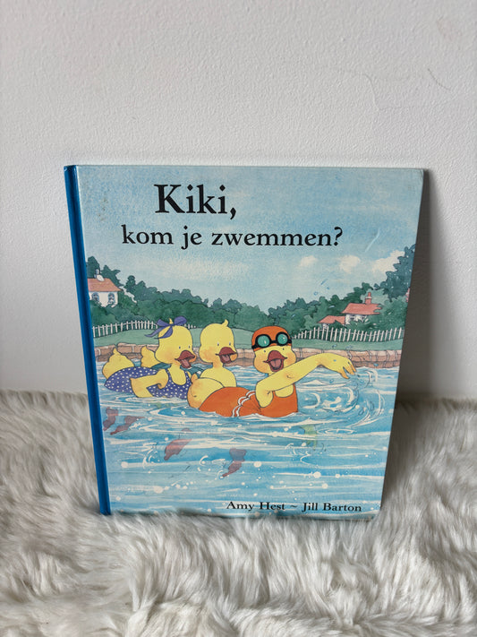 Kiki, kom je zwemmen