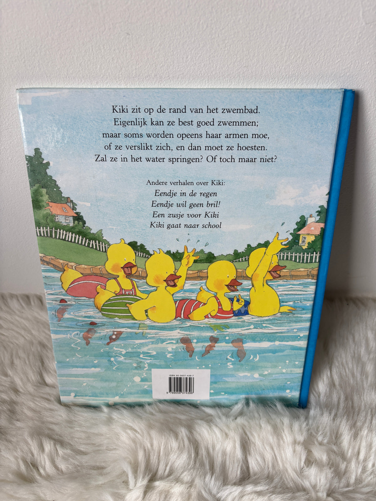 Kiki, kom je zwemmen