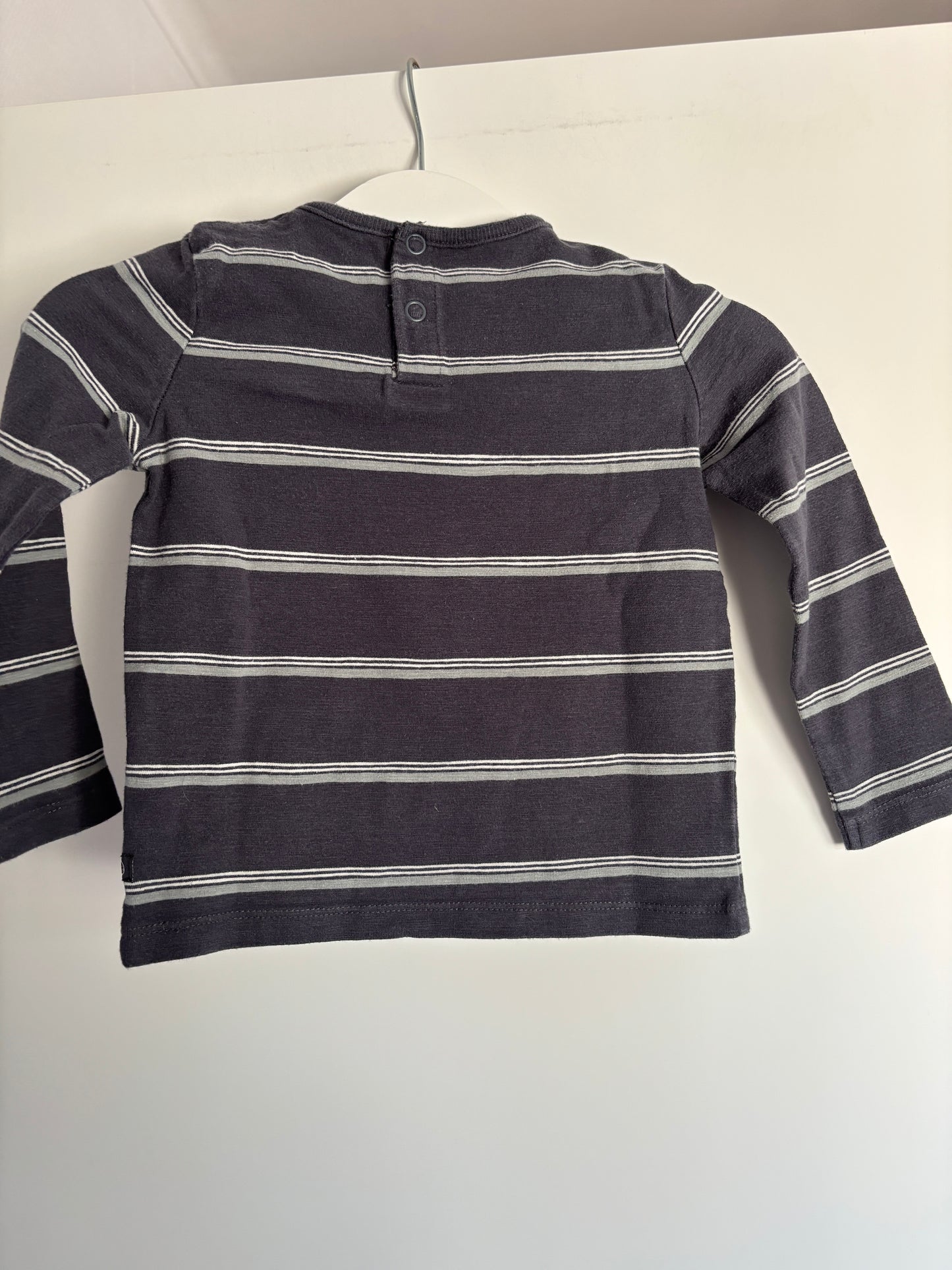 3-delige set: sweater, longsleeve en joggingbroekje