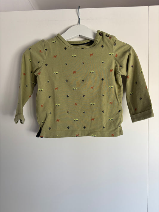 Groene longsleeve