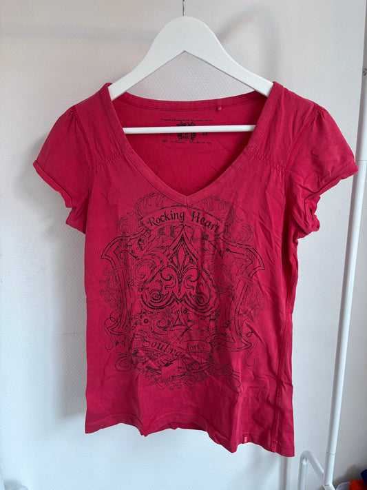 Roze t-shirt