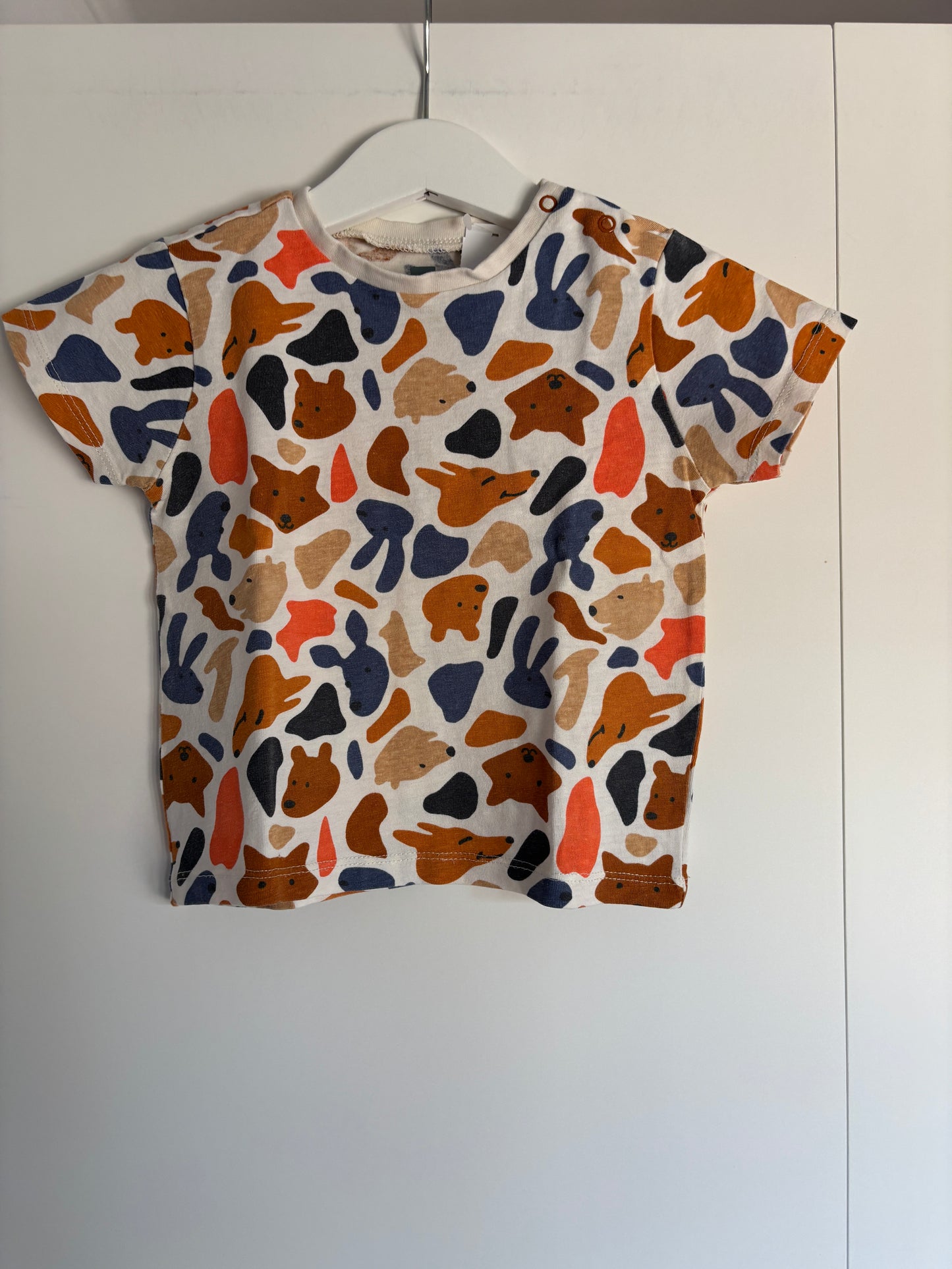 T-shirt met hondjes