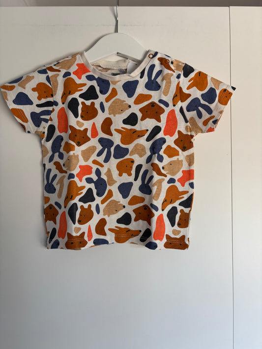 T-shirt met hondjes