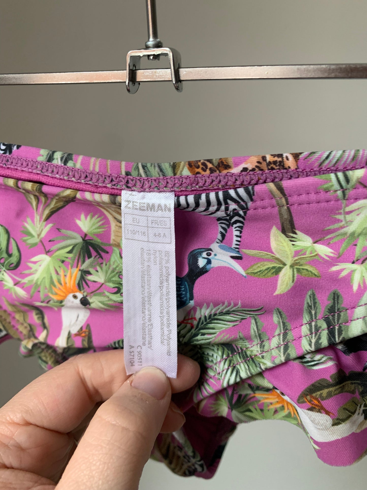 Zeeman bikini 110/116 - zeer goede staat ⚡