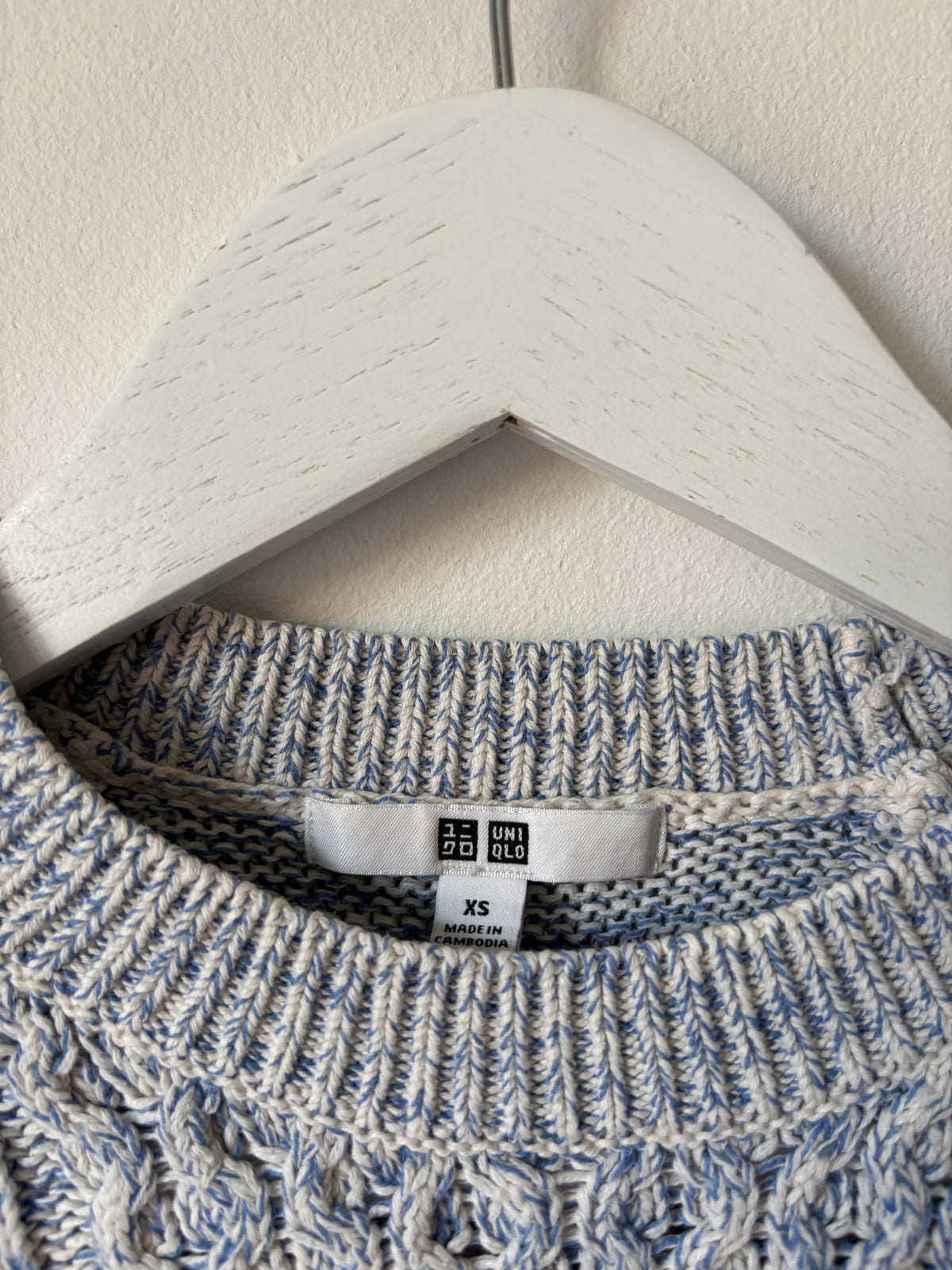 Blauwe trui | Uniqlo | XS