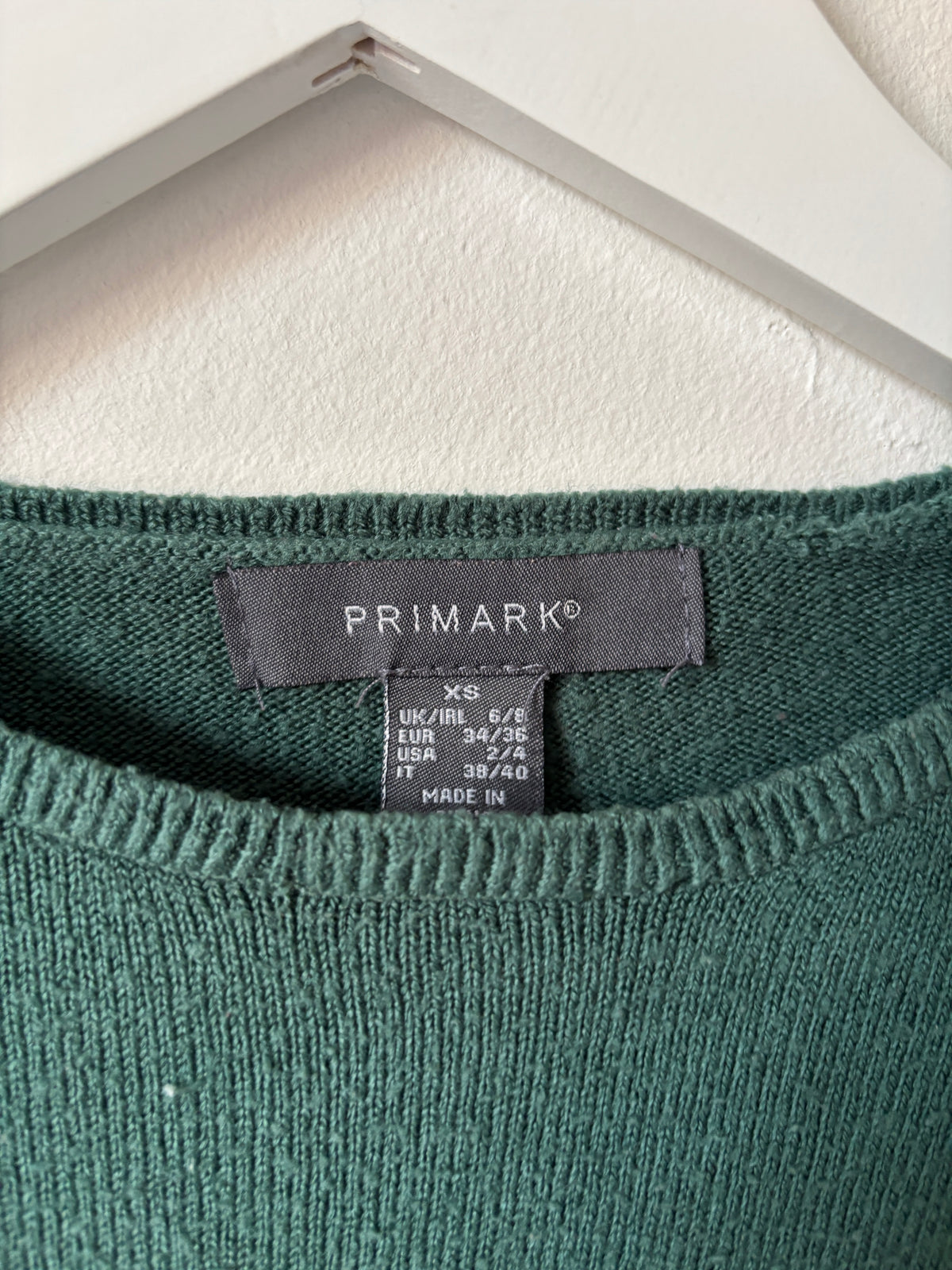 Groene trui | Primark | XS