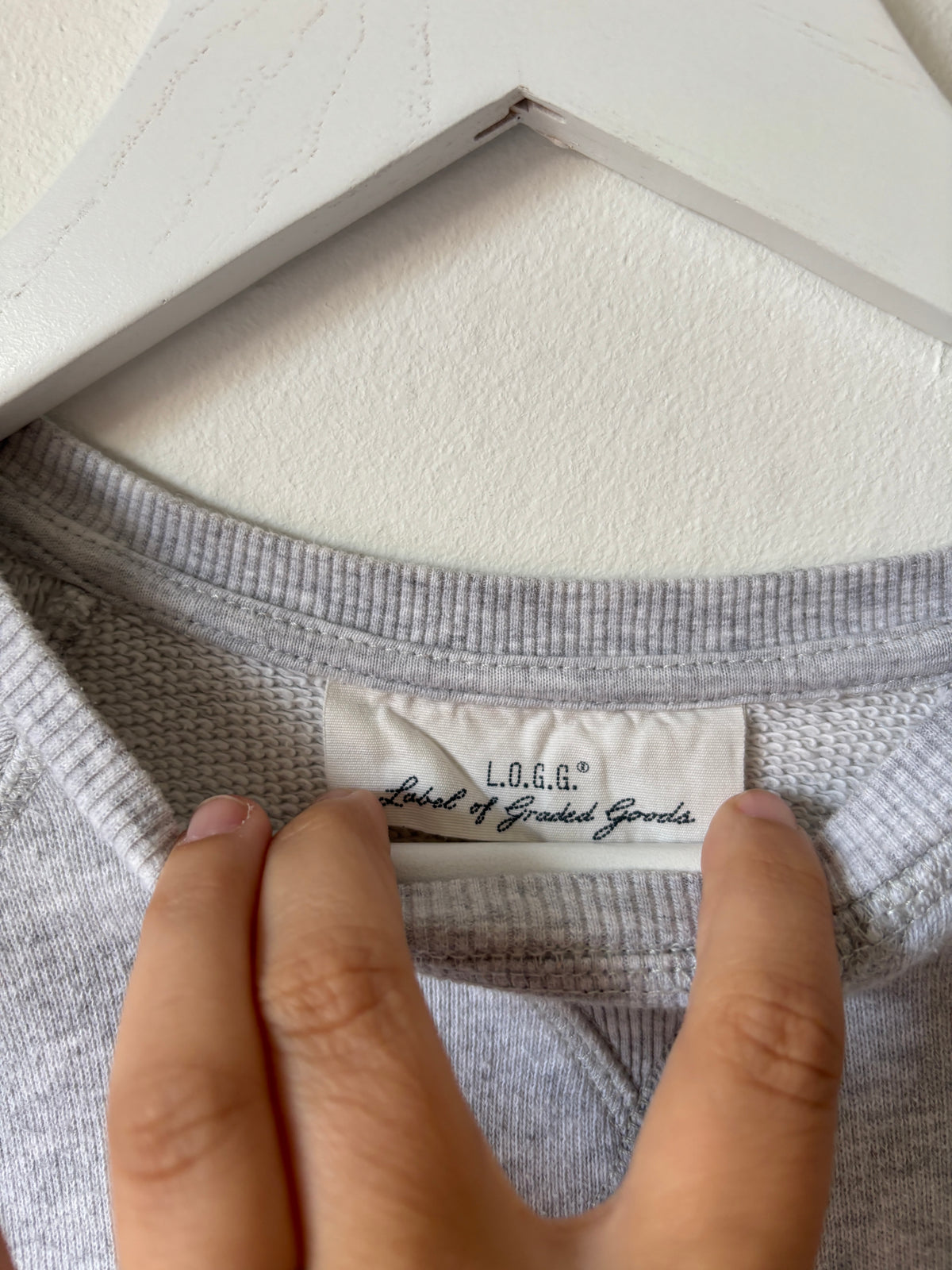 Lichtgrijze sweater | H&M | S