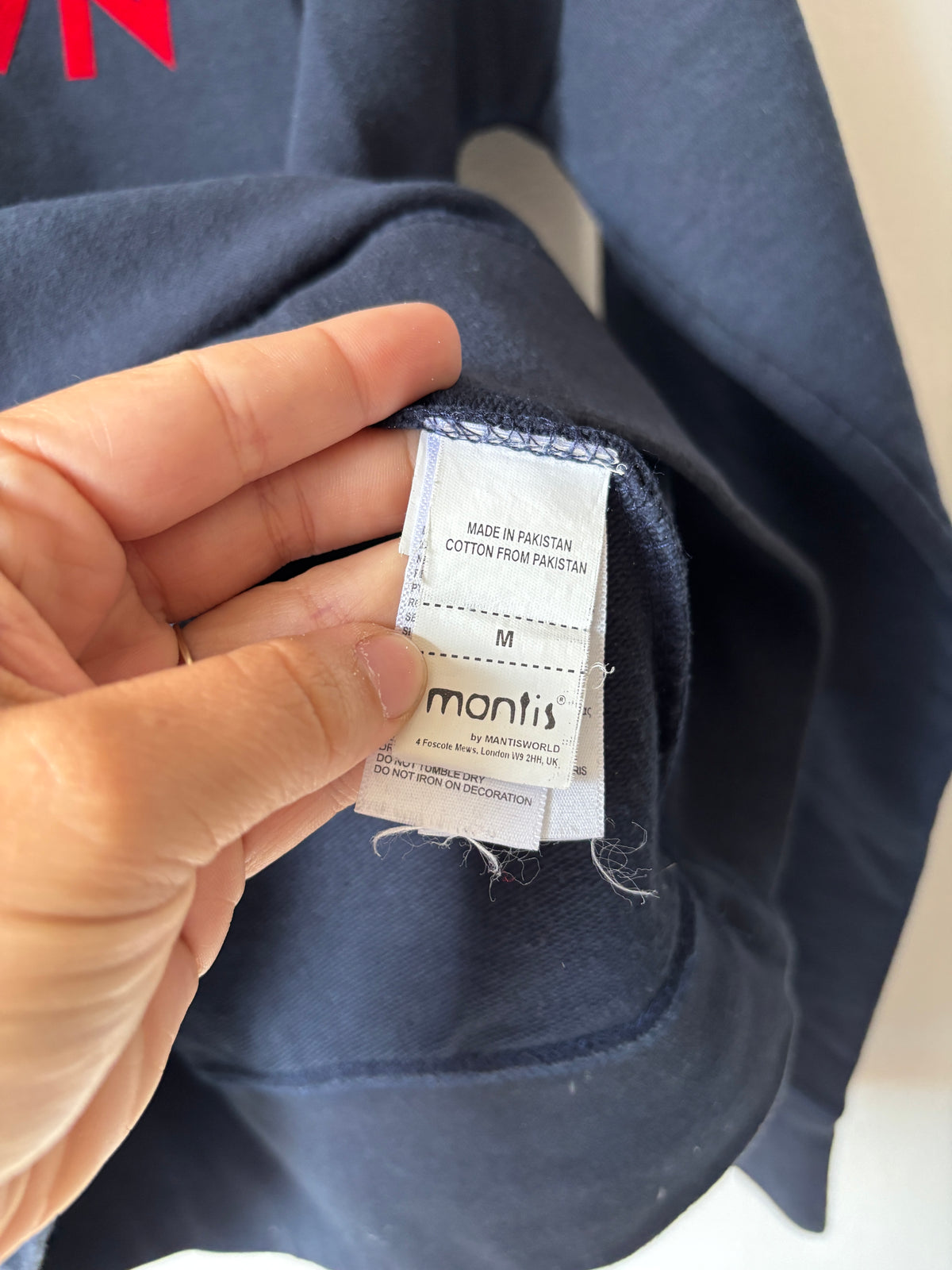 Marineblauwe sweater | Mantis | M