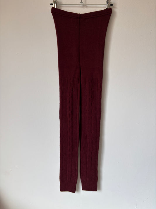 Wijnrode legging | S/M