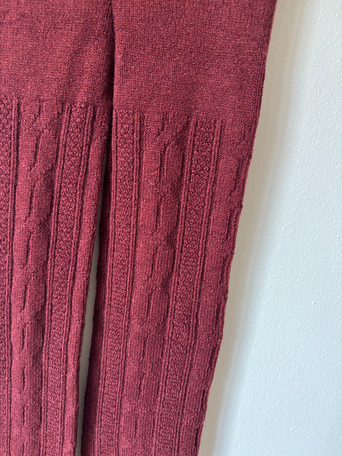 Wijnrode legging | S/M