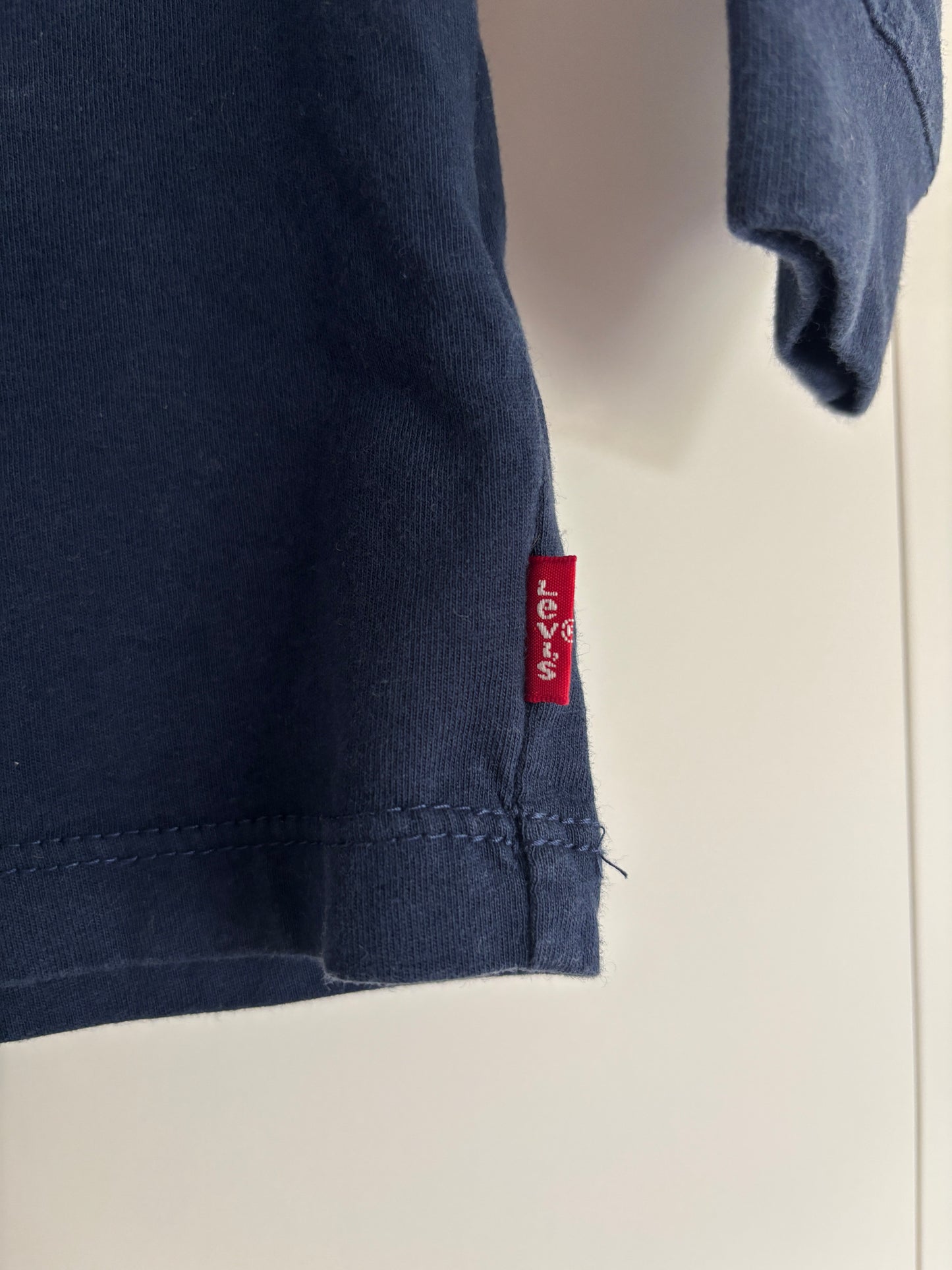 Marineblauwe longsleeve