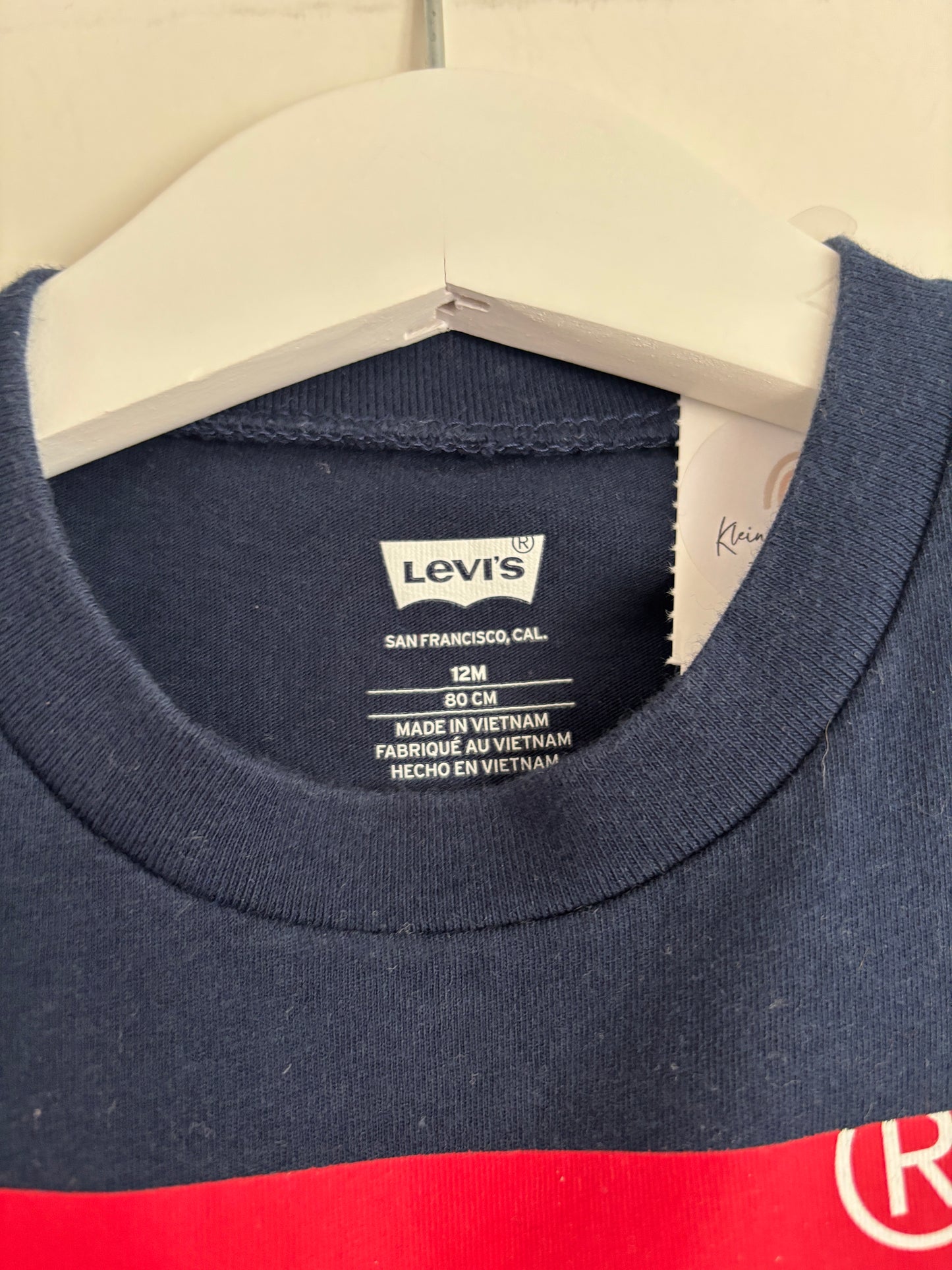 Marineblauwe longsleeve