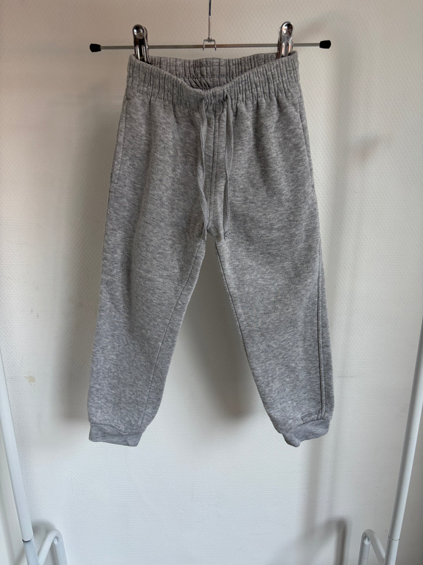 Lichtgrijze joggingbroek