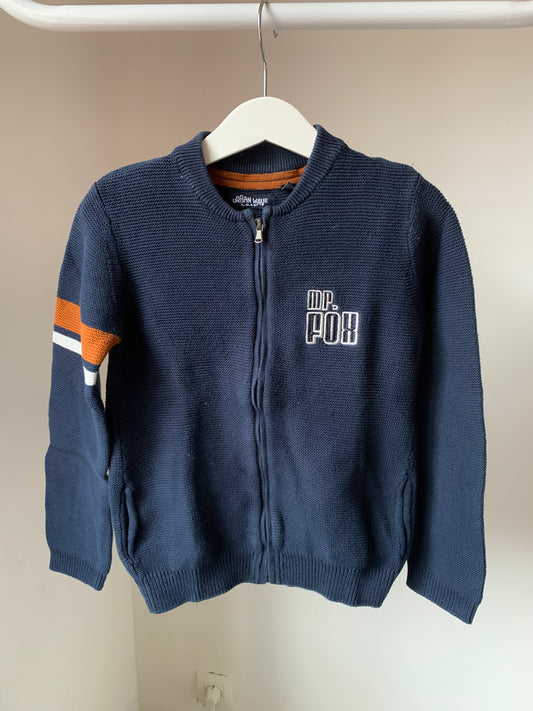 Marineblauwe vest
