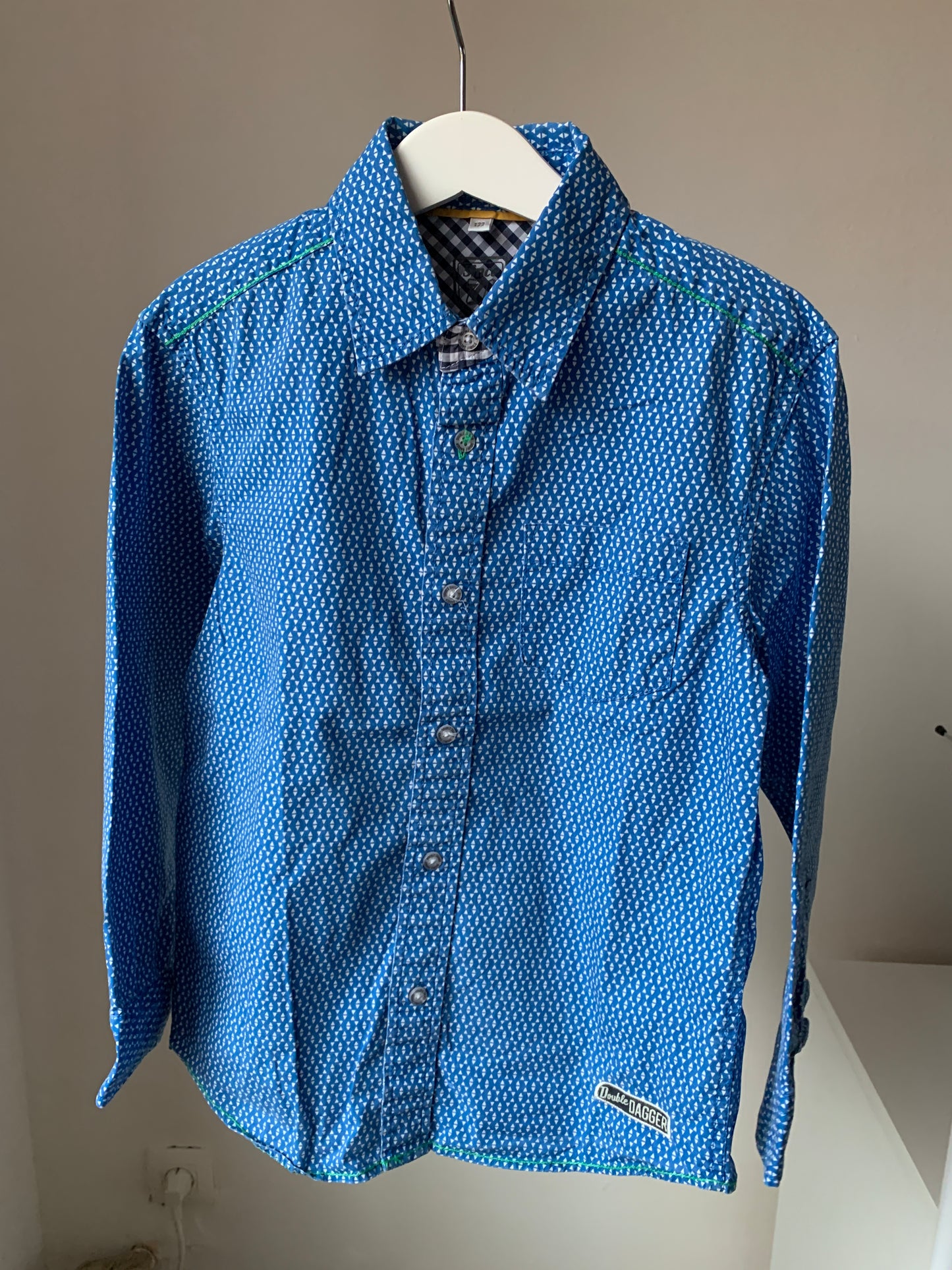 Blauw hemdje
