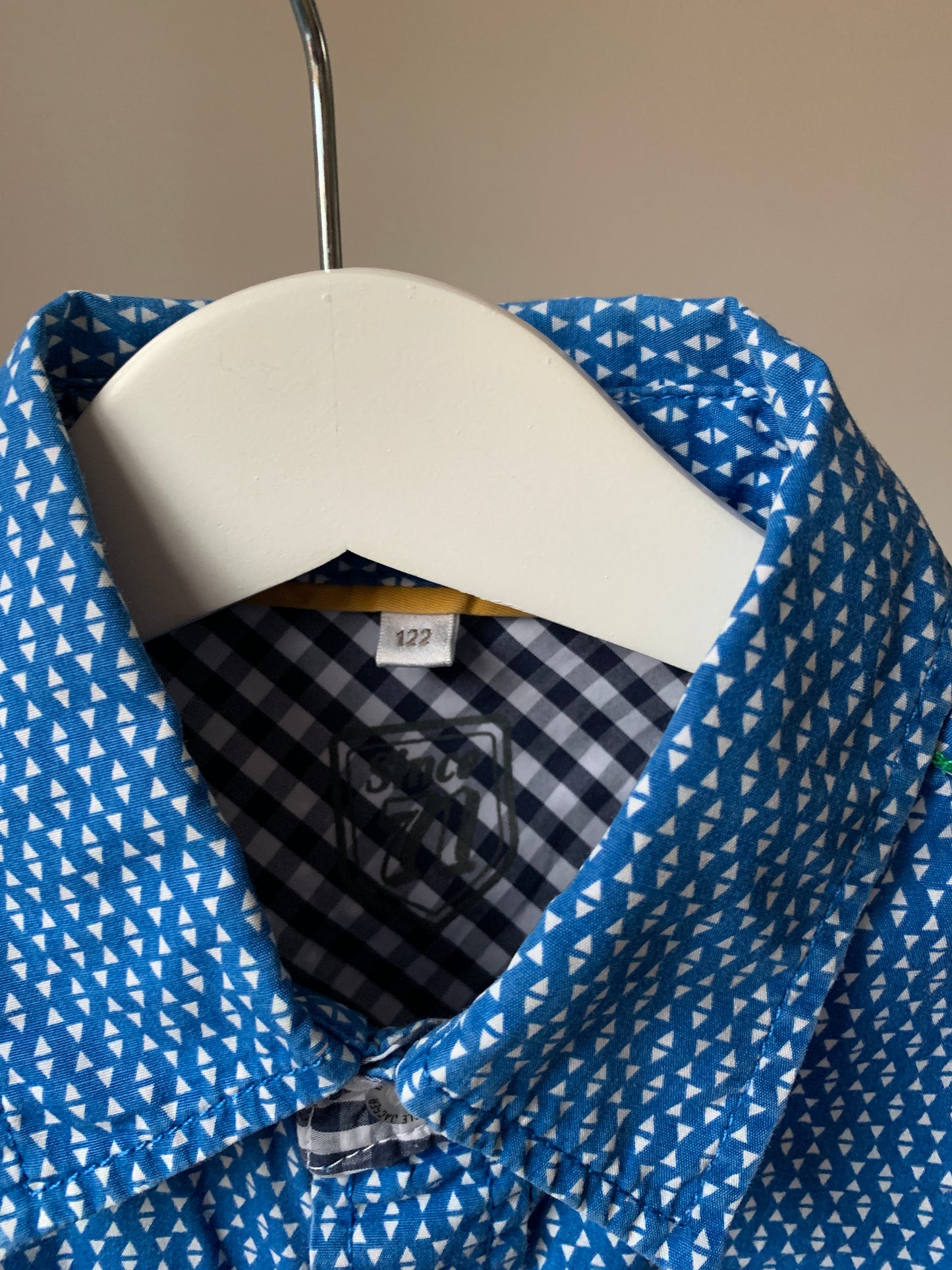 Blauw hemdje