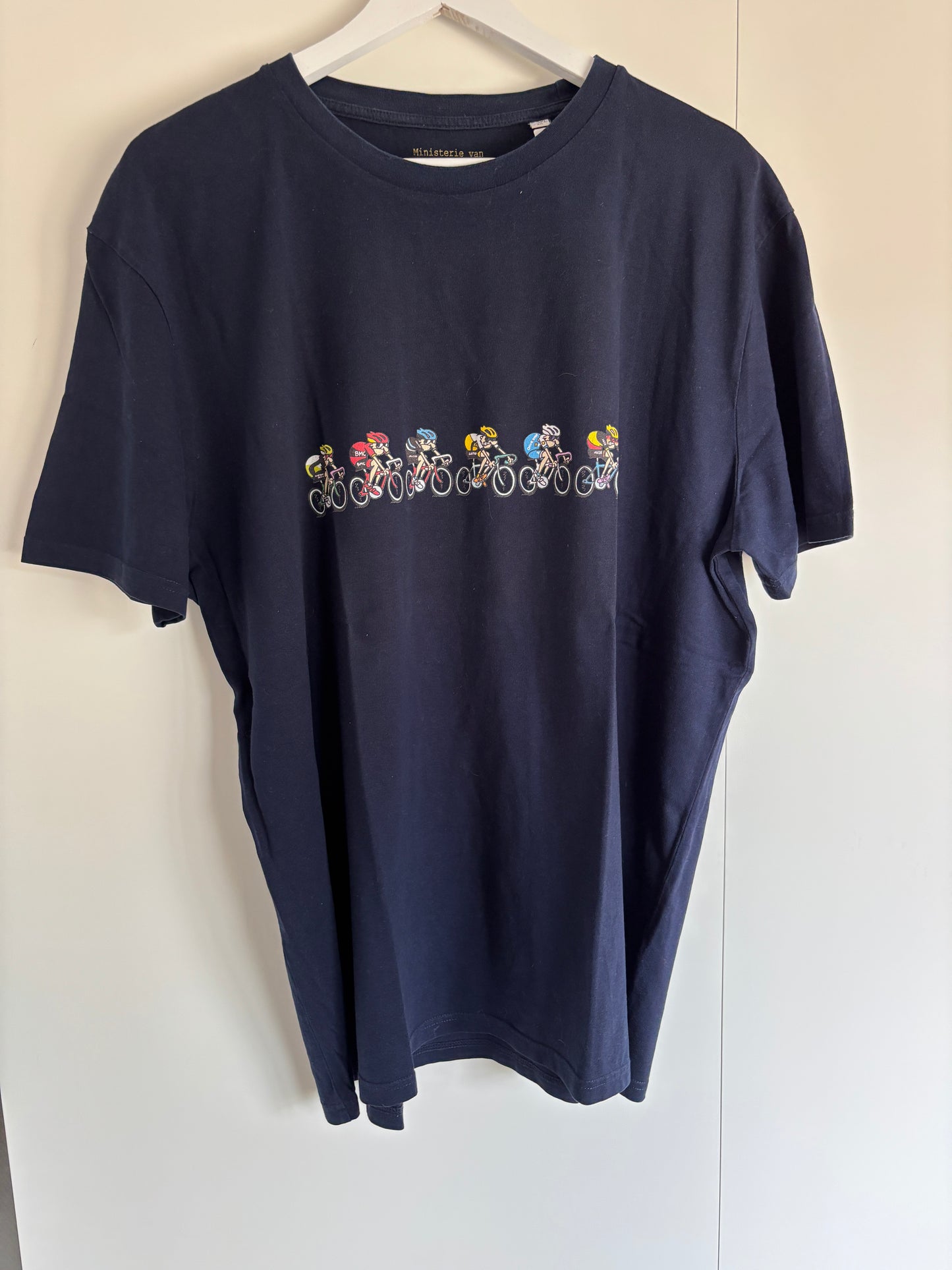 Marineblauwe T-shirt