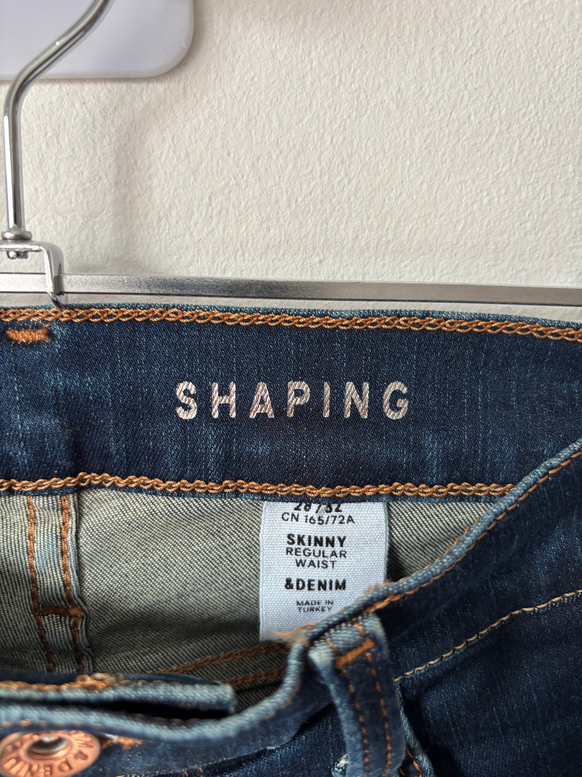 Donkerblauwe jeans | H&M | 28/32