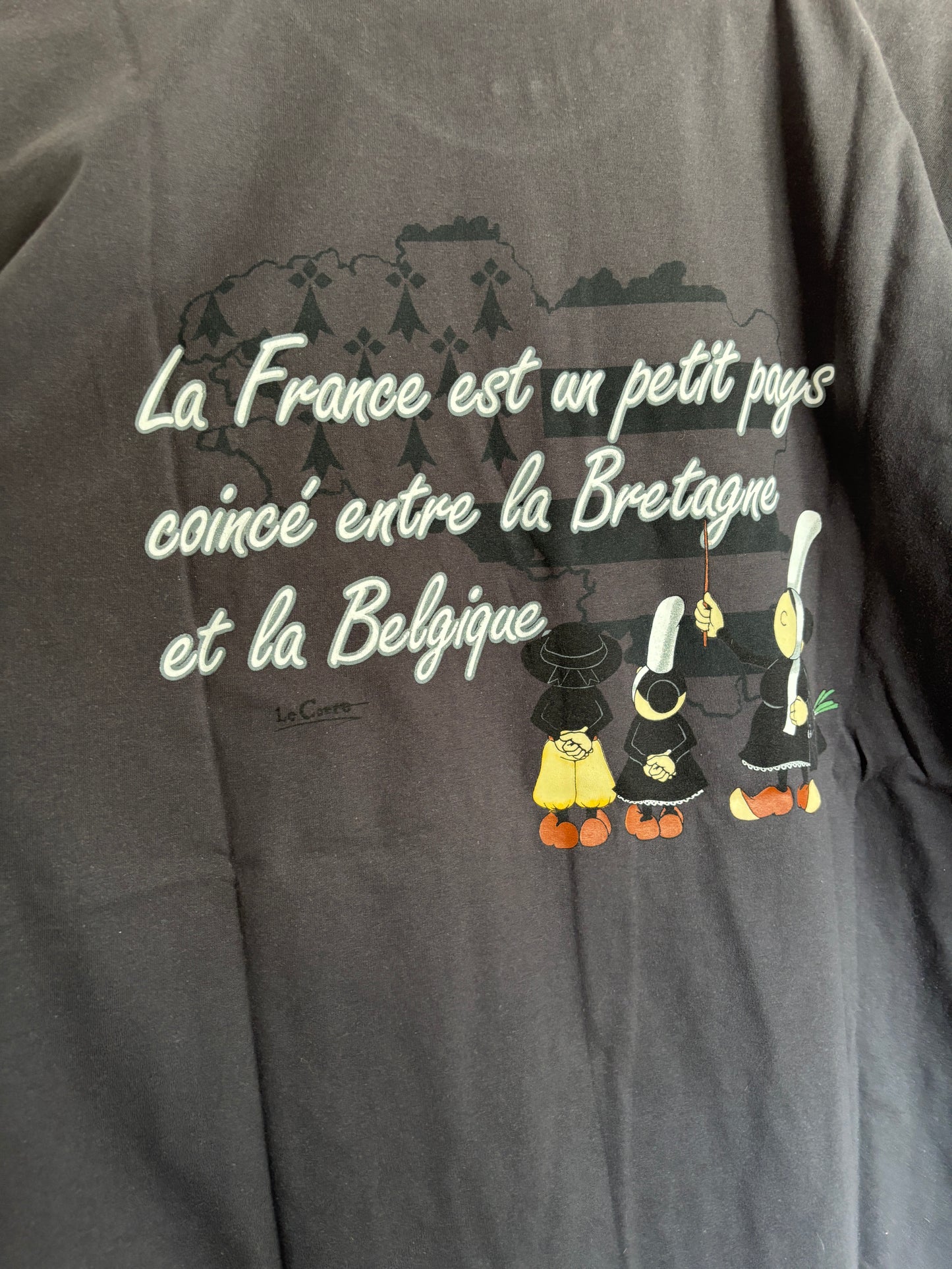 Donkergrijze T-shirt