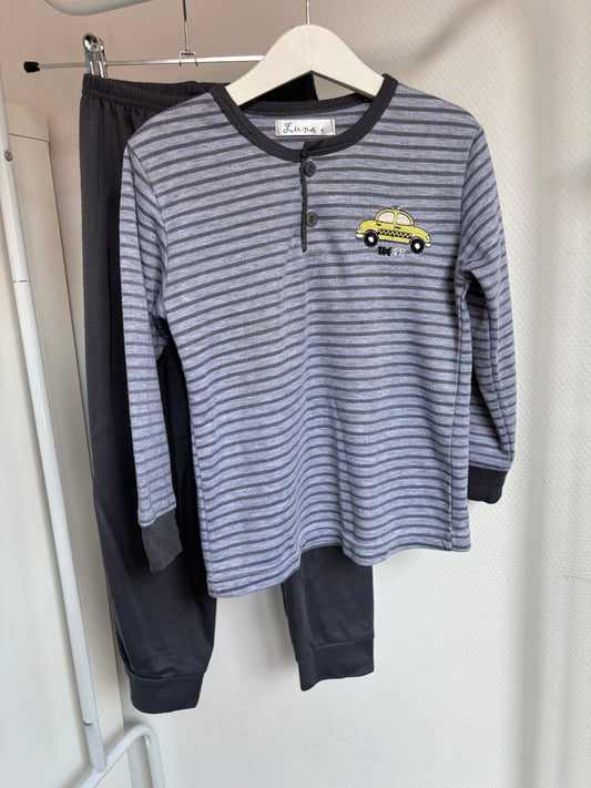 Tweedelige gestreepte pyjama