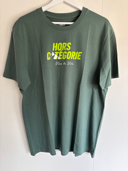 Donkergroene T-shirt
