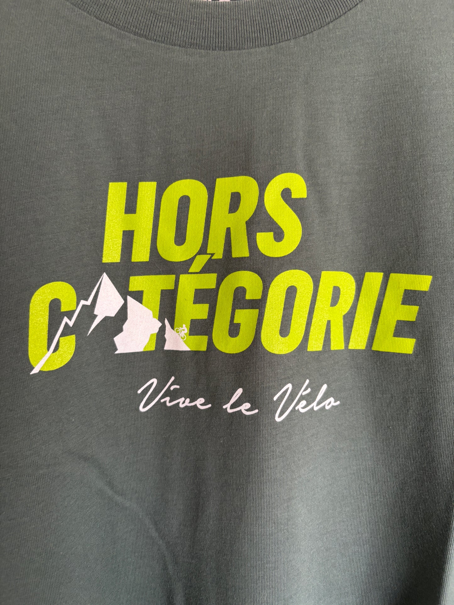 Donkergroene T-shirt