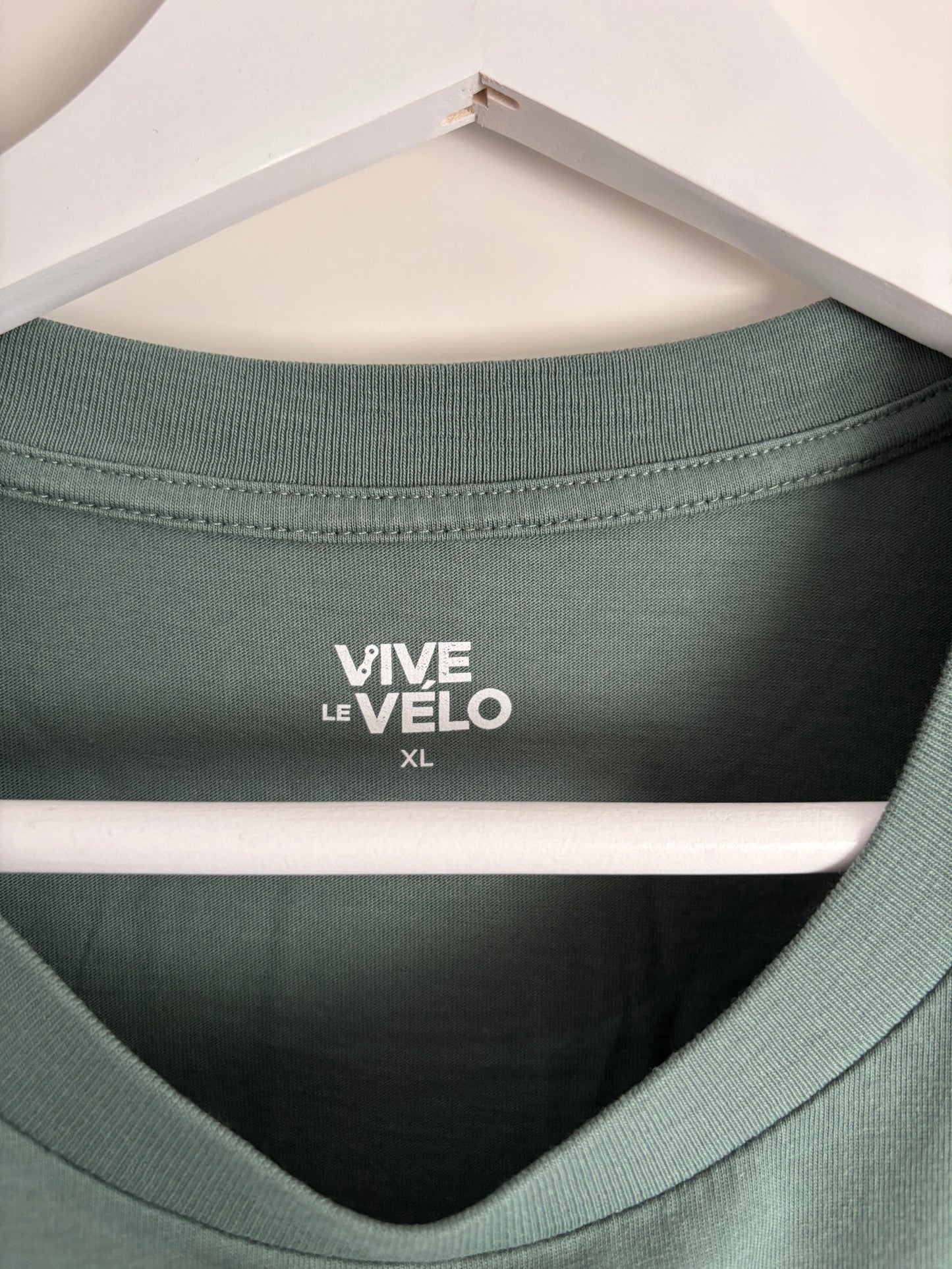 Donkergroene T-shirt