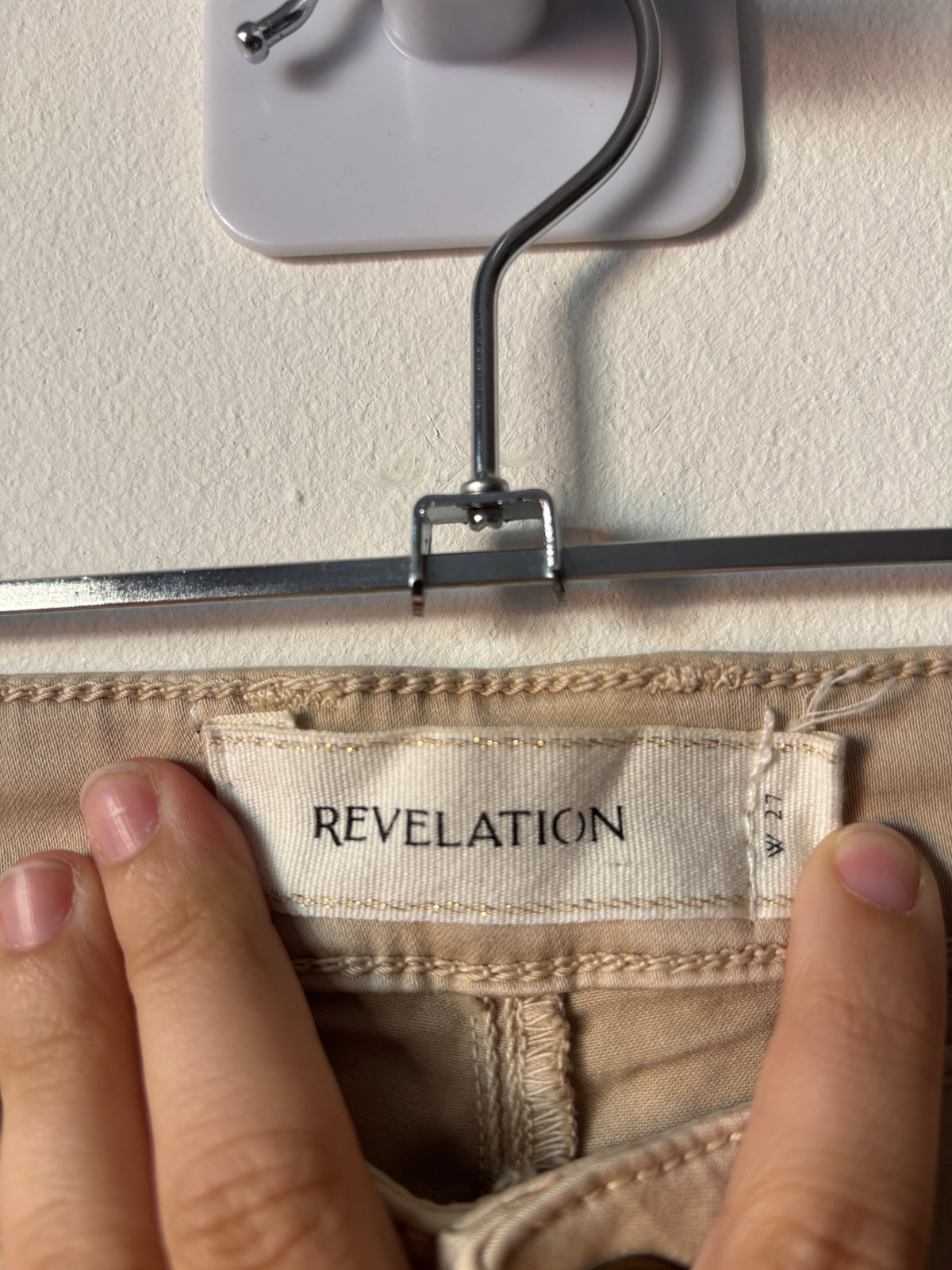 Beige jeans | Revelation | W27