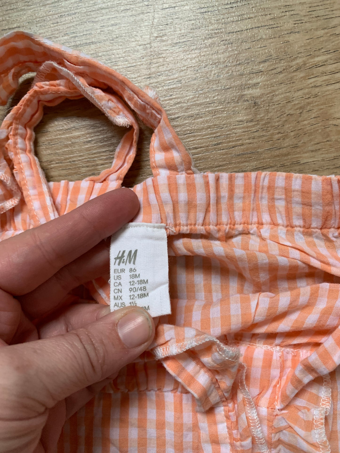 Gestreepte zomersalopette 💸