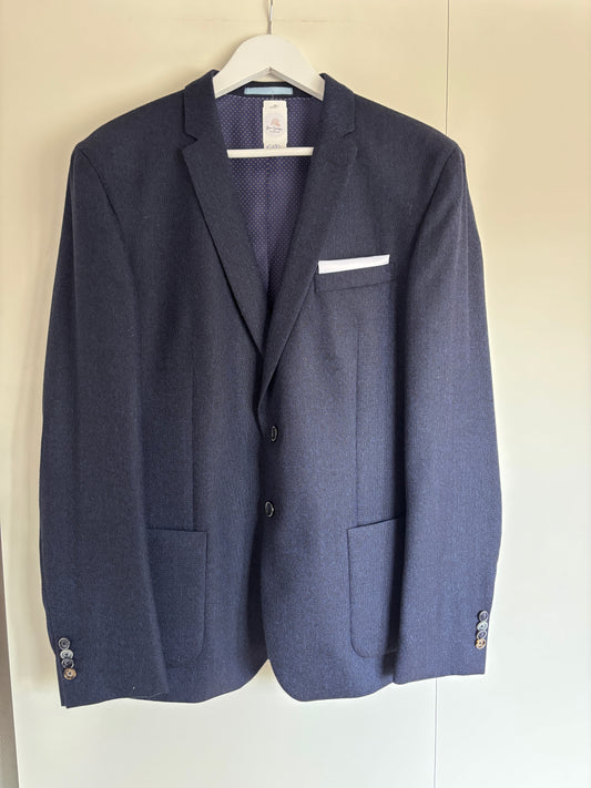 Marineblauwe blazer