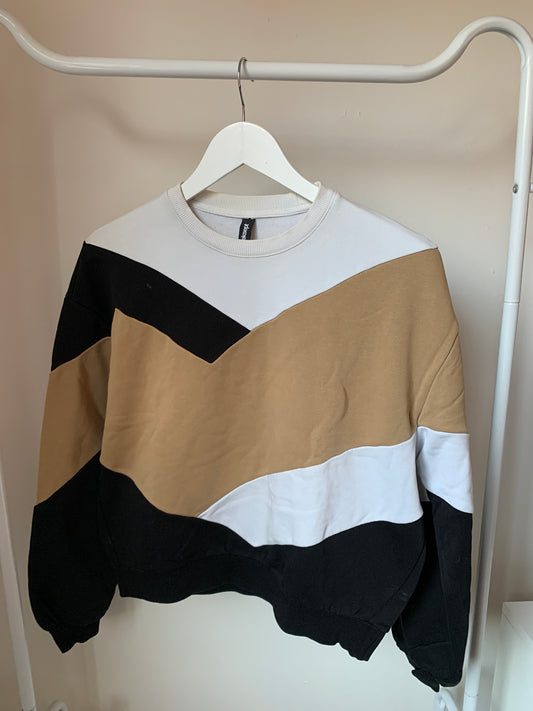 Gestreepte sweatshirt 💸