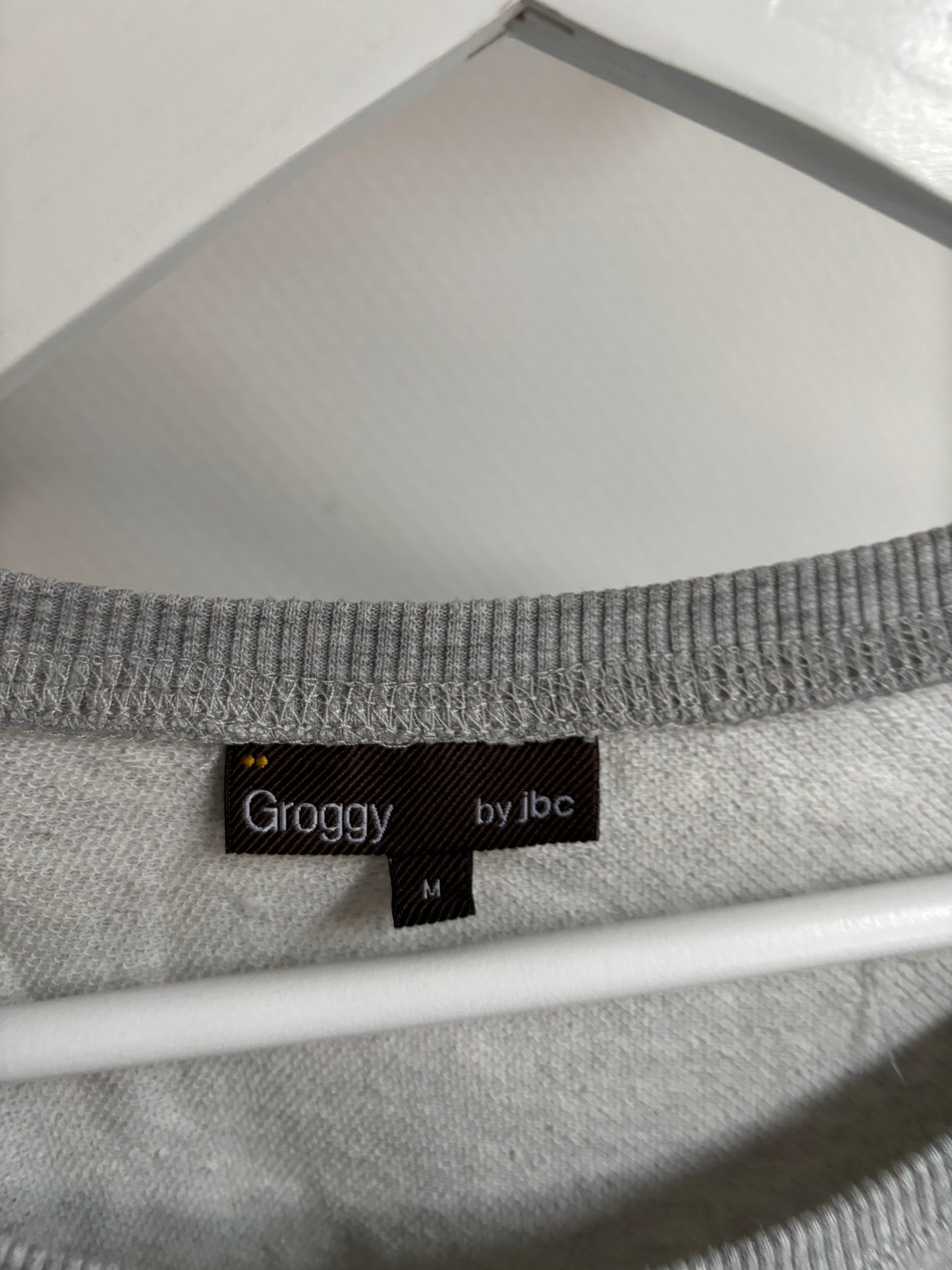 Grijze sweatshirt "Flower