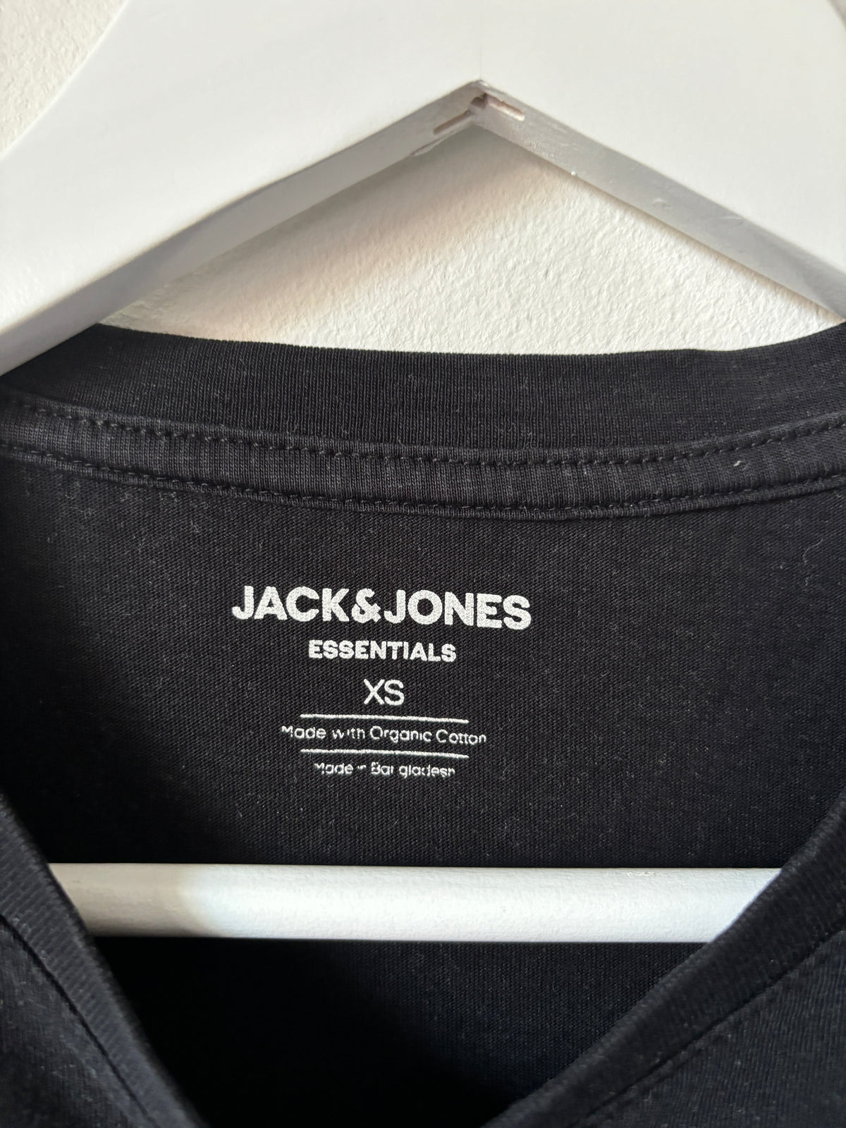 Zwarte T-shirt | Jack&Jones | XS