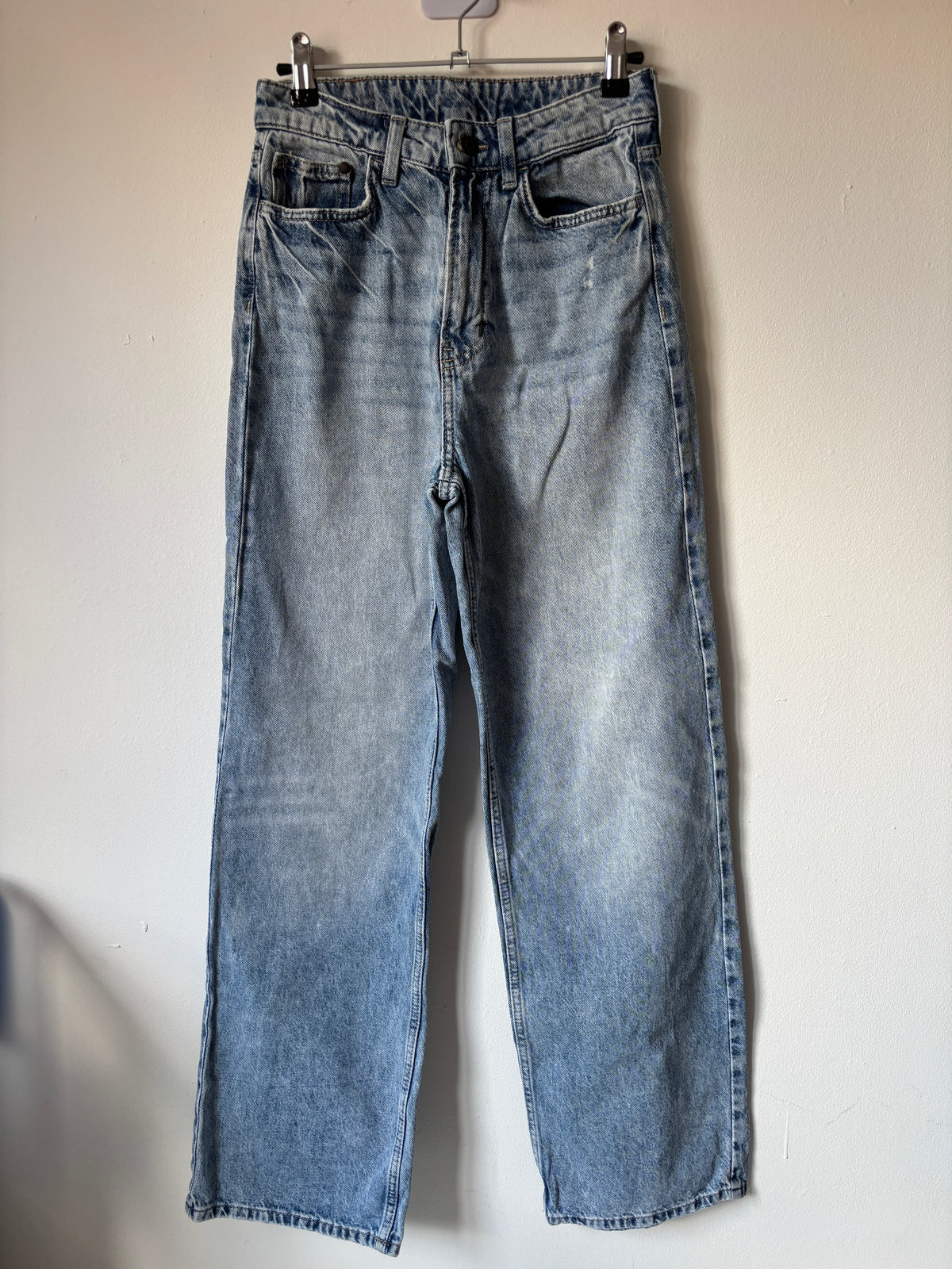 Wijde jeansbroek | H&M | 36